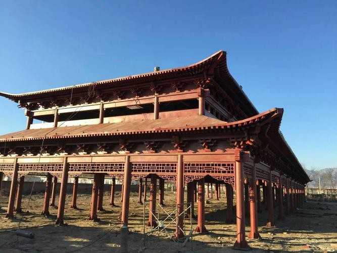 古韻新生 合肥鋼結(jié)構(gòu)仿古建筑工程的設(shè)計(jì)與施工探析